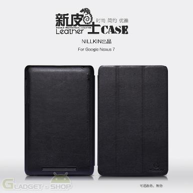 เคส Nexus 7 (Nillkin Classic Flip) แถมฟิลม์กันรอย เต็มจอชนิด HD